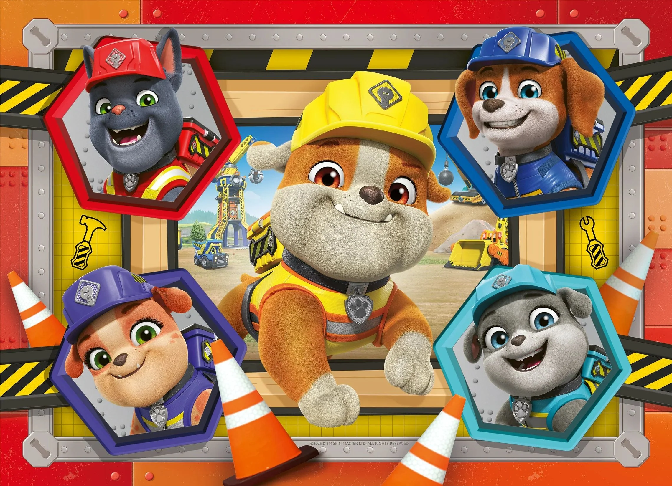 RAVENSBURGER RUBBLE AND CREW - WERE A PUP FAMILY 4X42 PIECE PUZZLE - Image 5