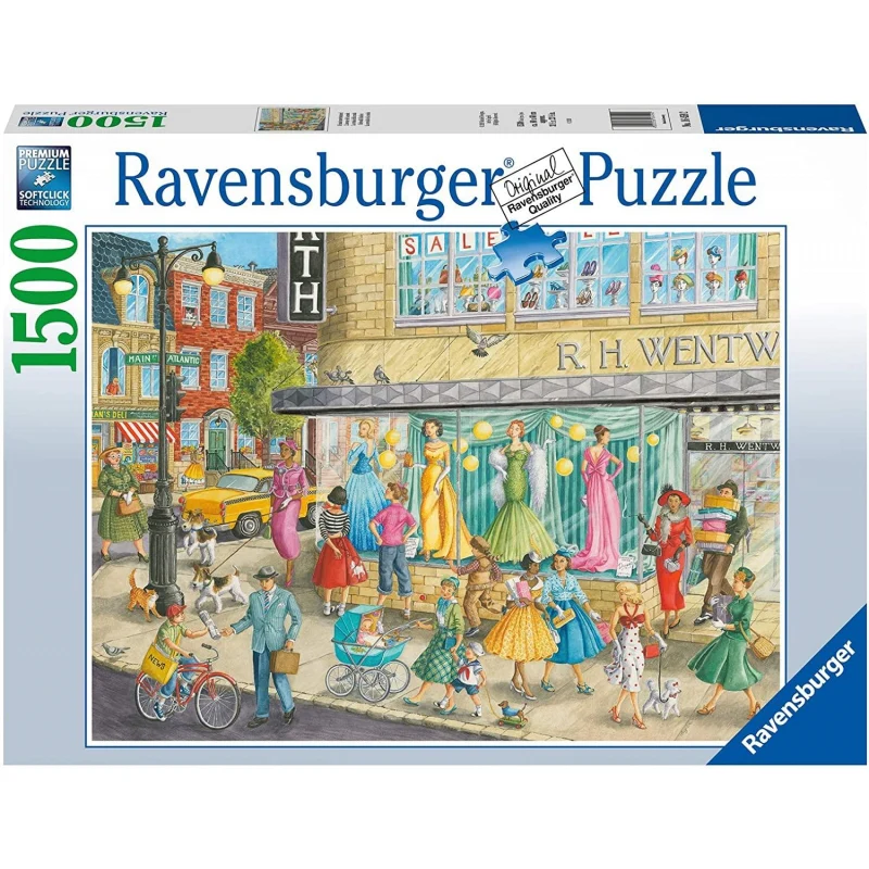 RAVENSBURGER SIDEWALK FASHION 1500PC