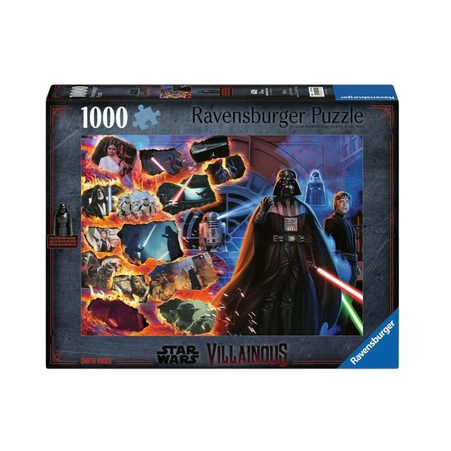 RAVENSBURGER STAR WARS VILLAINOUS - DRATH VADER 1000 PIECE PUZZLE