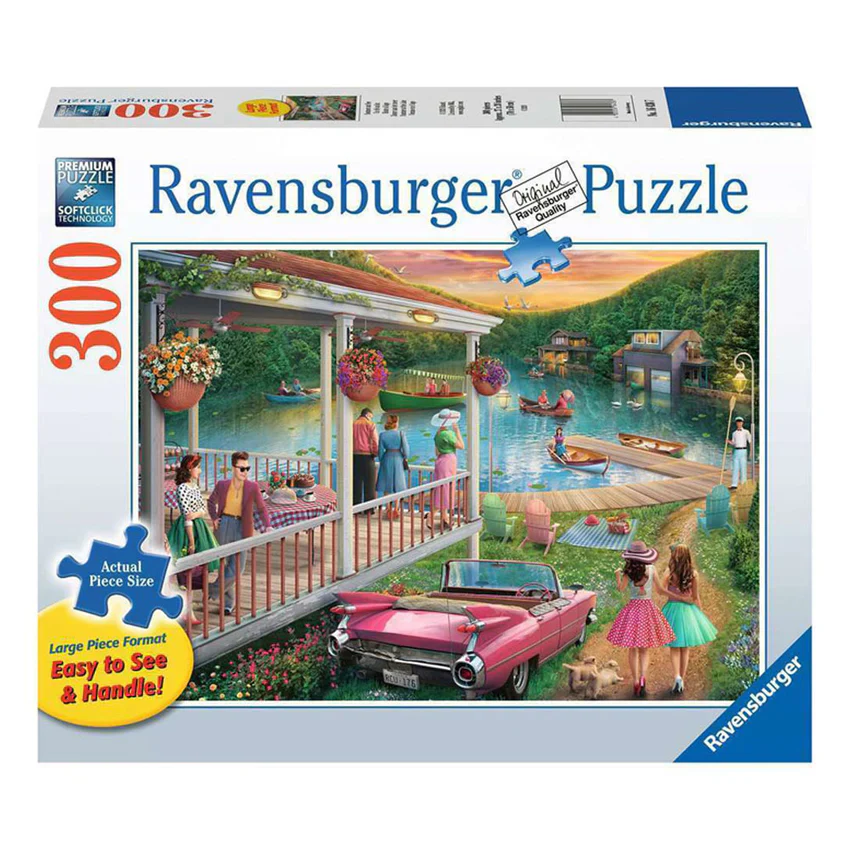 RAVENSBURGER SUMMER AT THE LAKE 300PCLF