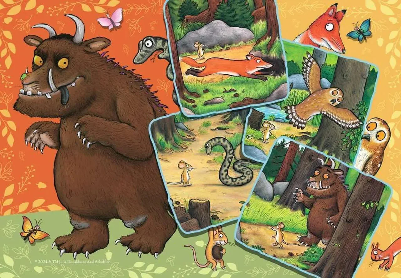 RAVENSBURGER - THE GRUFFALO 2X24 PIECE PUZZLE - Image 2