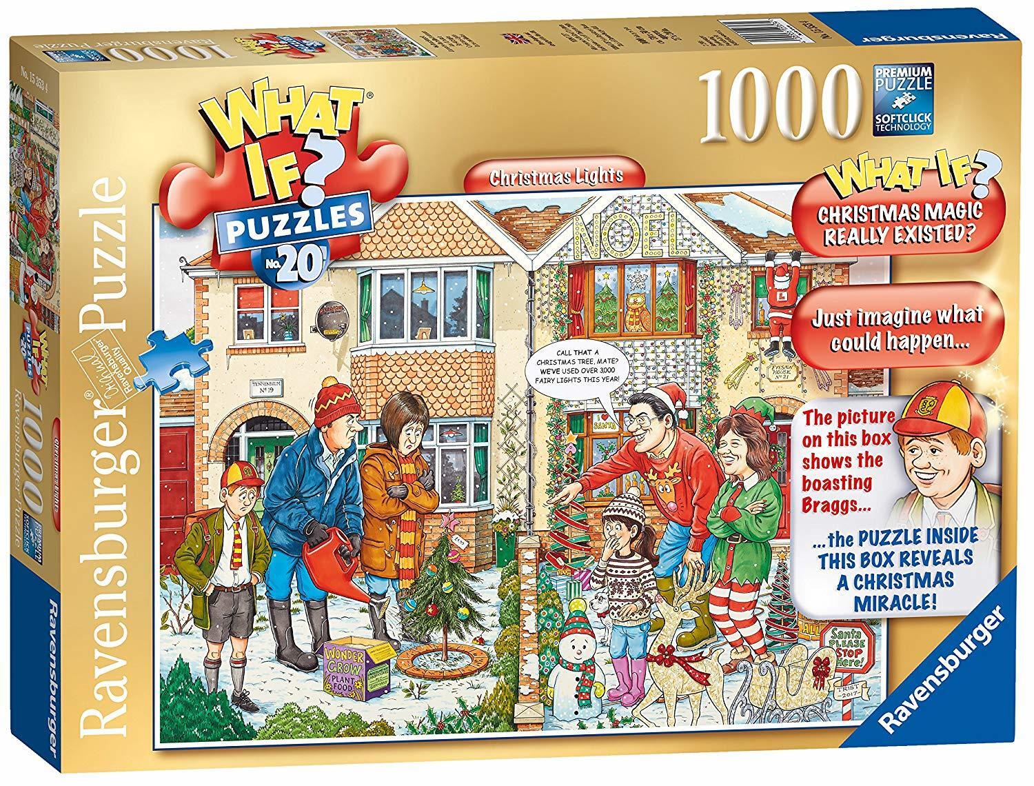 RAVENSBURGER - WHAT IF NO 20 CHRISTMAS LIGHTS 1000PC