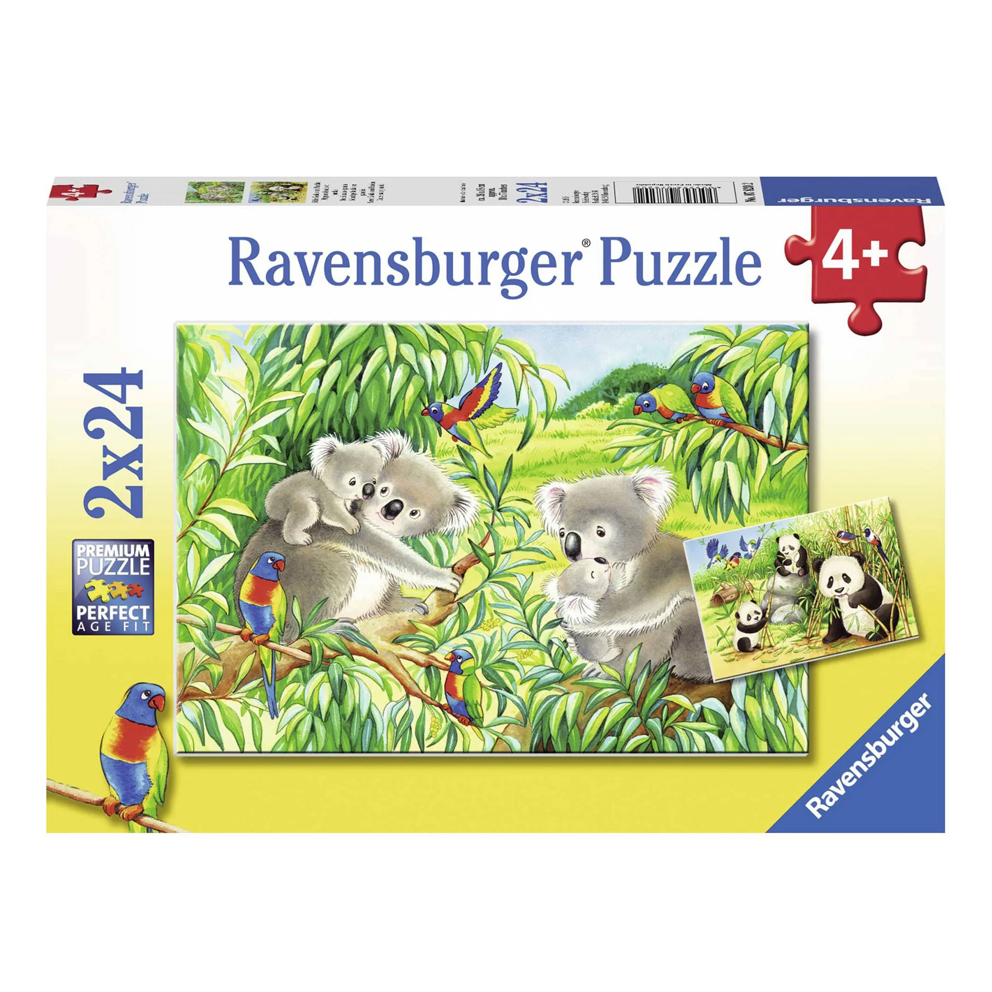 RBURG 2X24PC KOALAS AND PANDAS