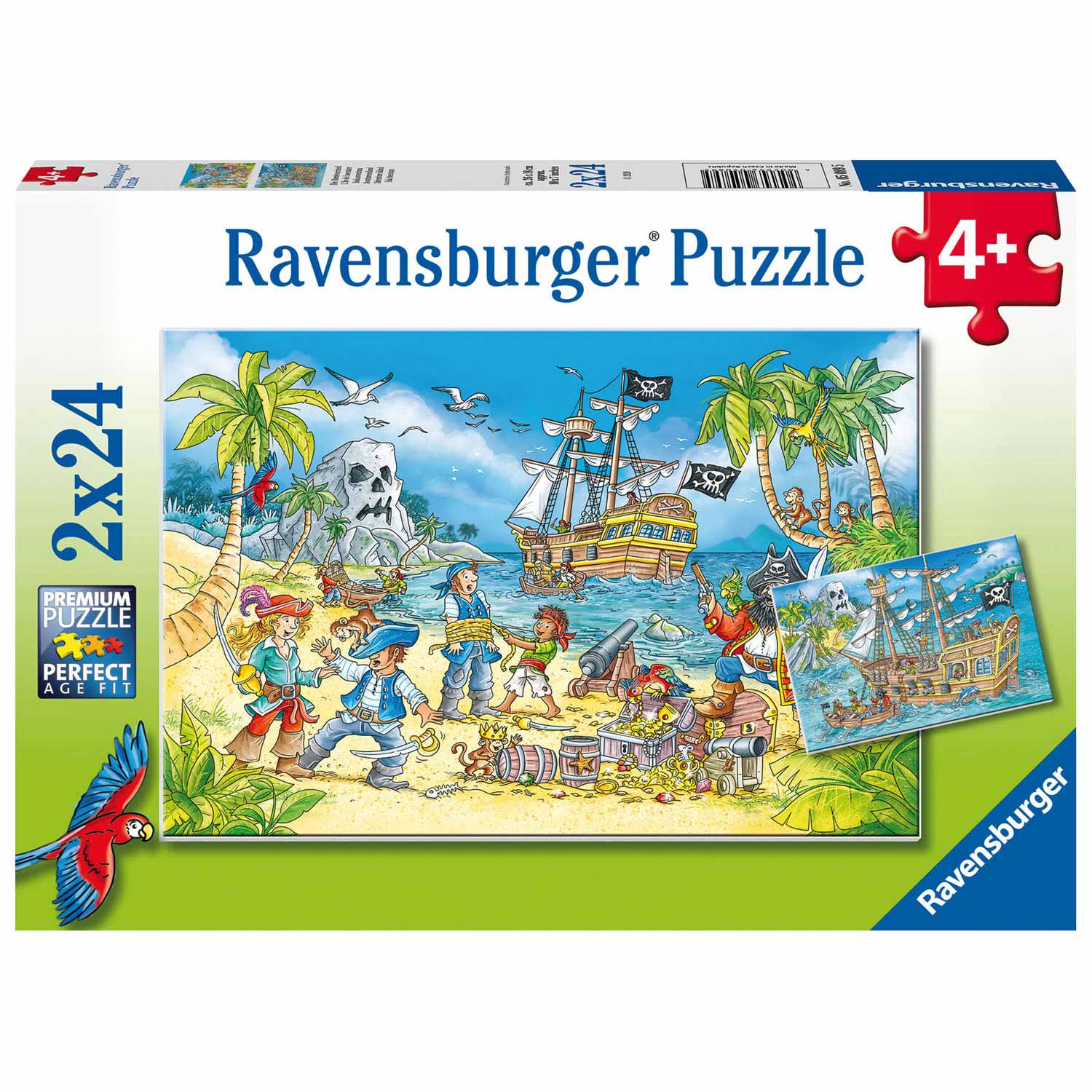 RAVENSBURGER ADVENTURE ISLAND PUZZLE 24PC