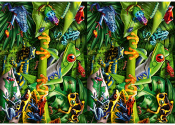 RAVENSBURGER AMAZING AMPHIBIANS 35PC PUZZLE