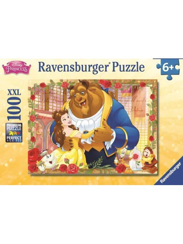 RAVENSBURGER - DISNEY BELLE & BEAST PUZZLE 100PC