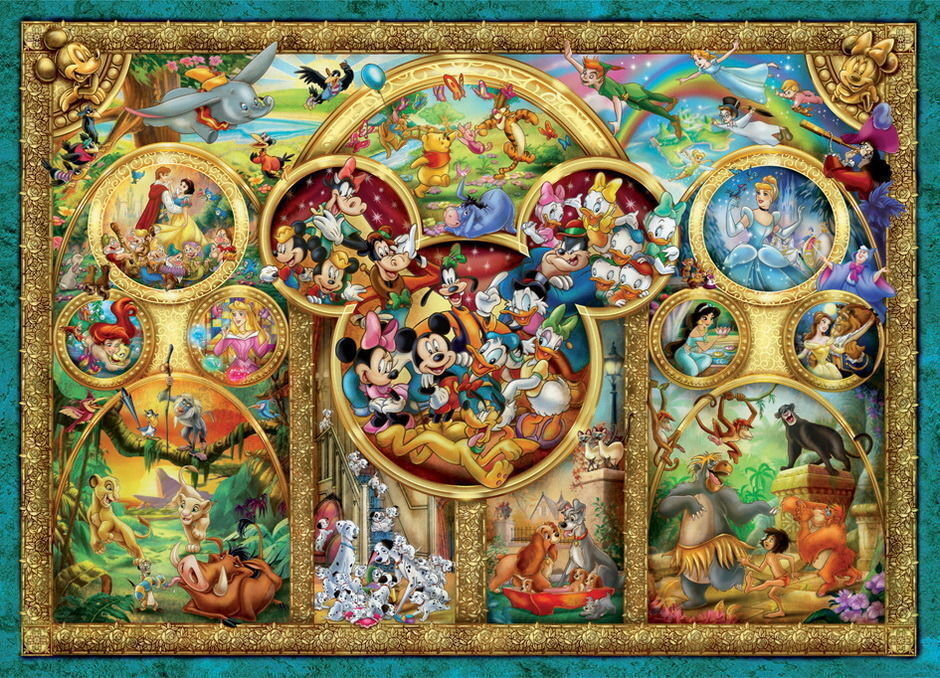 RAVENSBURGER DISNEY THE BEST DISNEY THEMES 1000PC PUZZLE - Image 2
