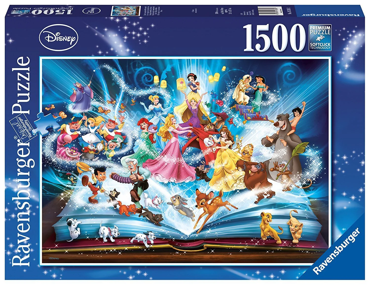 RAVENSBURGER DISNEYS MAGICAL STORYBOOK 1500PC PUZZLE