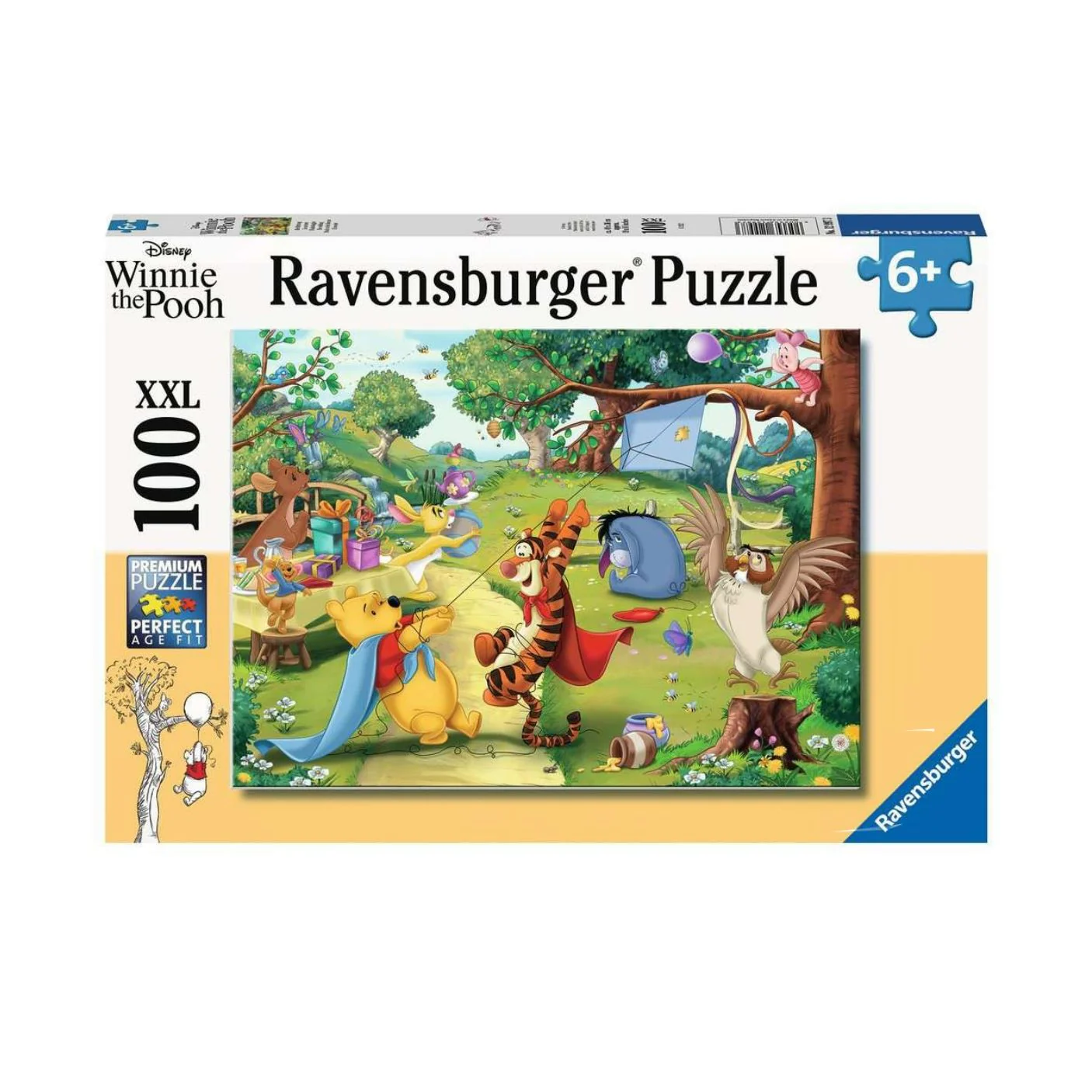 RAVENSBURGER DISNEY POOH TO THE RESCUE 100PC PUZZLE