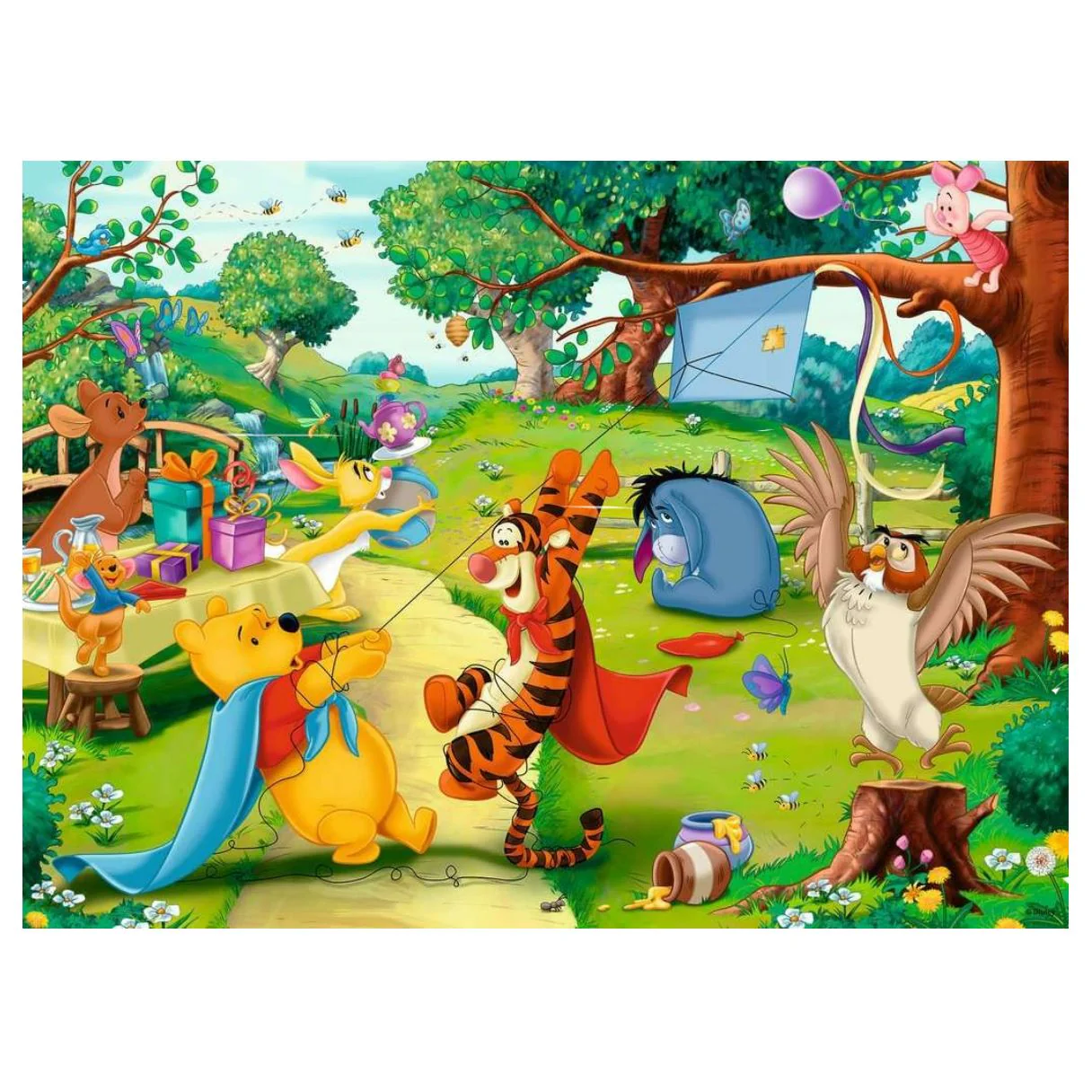 RAVENSBURGER DISNEY POOH TO THE RESCUE 100PC PUZZLE - Image 2