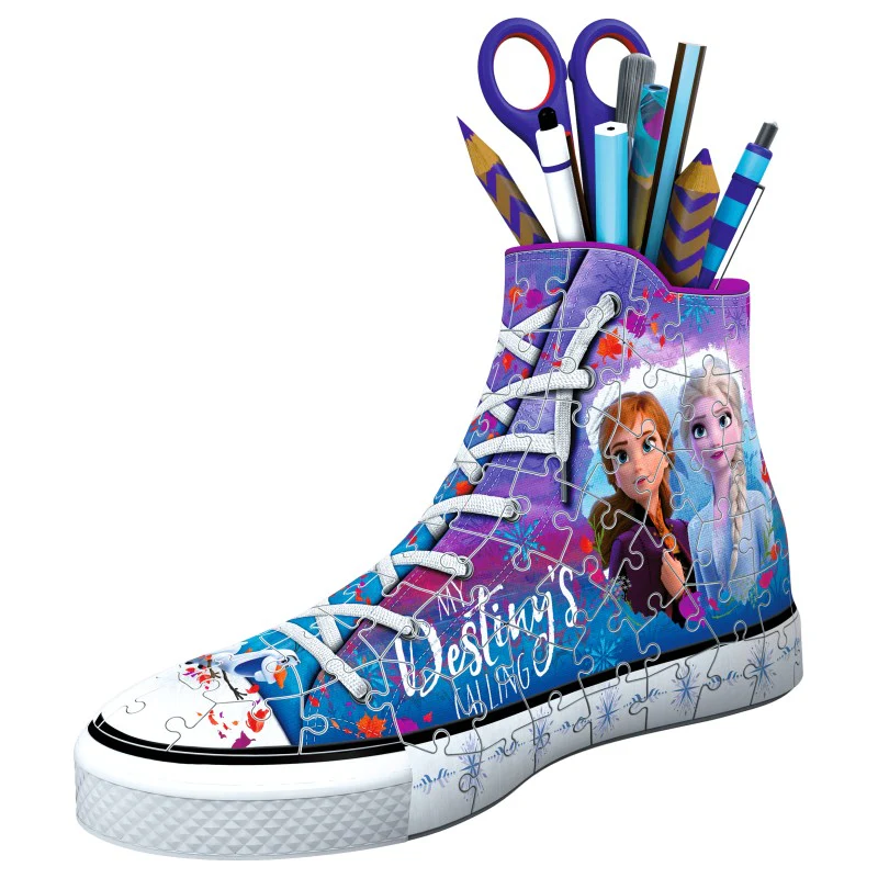 RAVENSBURGER 121212 - FROZEN II SNEAKER 3D 108 PIECE PUZZLE
