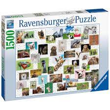 RBURG - FUNNY ANIMALS PUZZLE 1500 PC