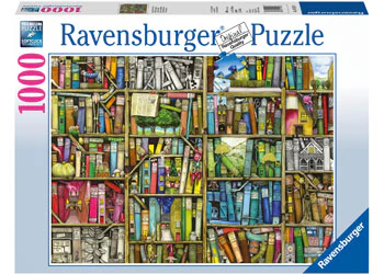 RBURG - MAGICAL BOOKCASE 1000 PC PUZZLE