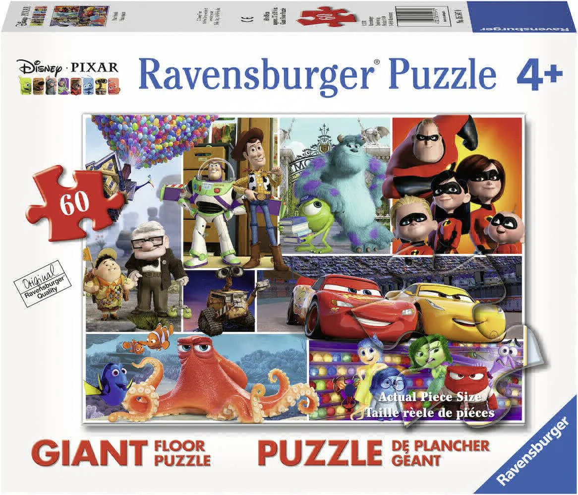 RBURG - PIXAR FRIENDS GIANT FLOOR 60PC