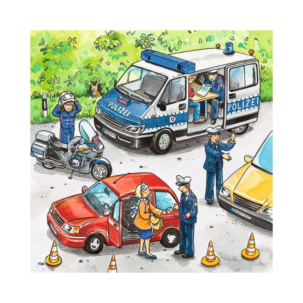 RBURG - POLICE IN ACTION PUZZLE 3X49PC - Image 4