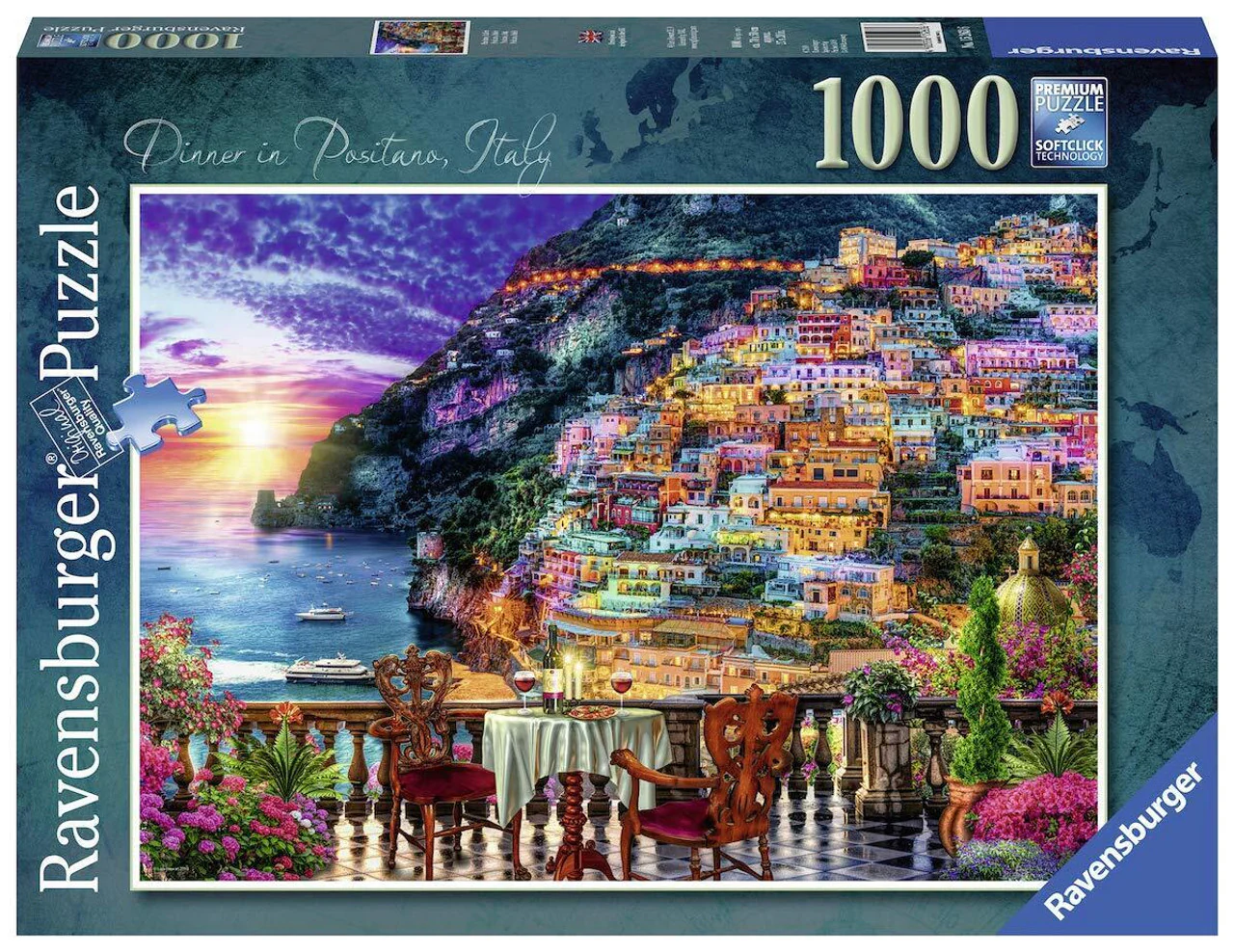 RBURG POSTIANO ITALY 1000PC PUZZLE