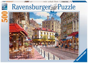 RAVENSBURGER - QUAINT SHOPS 500 PIECE JIGSAW PUZZLE