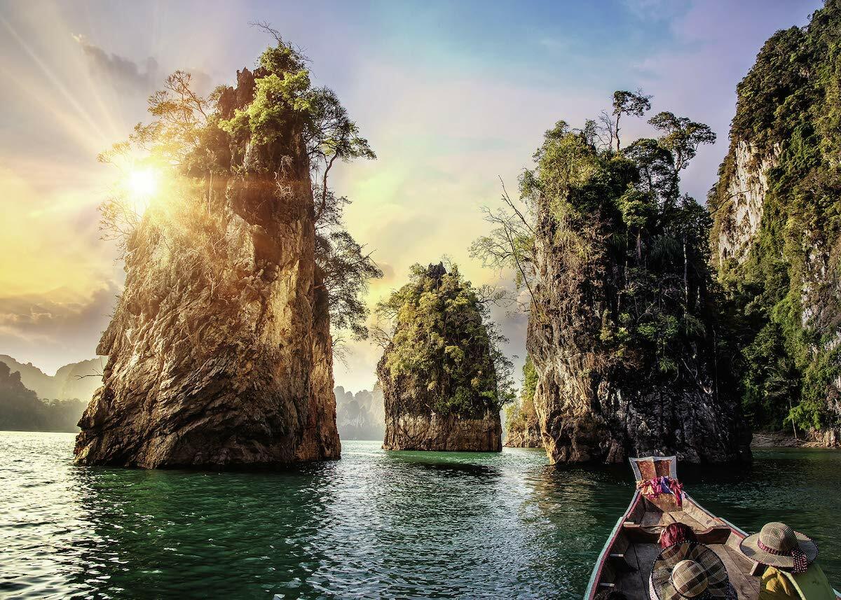 RBURG THE ROCKS IN CHEOW THAILAND 1000PC PUZZLE - Image 2
