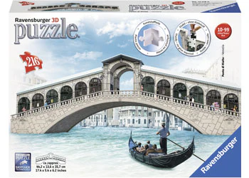 RBURG VENICES RIALTO BRIDGE 3D PUZZLE 216 PIECE