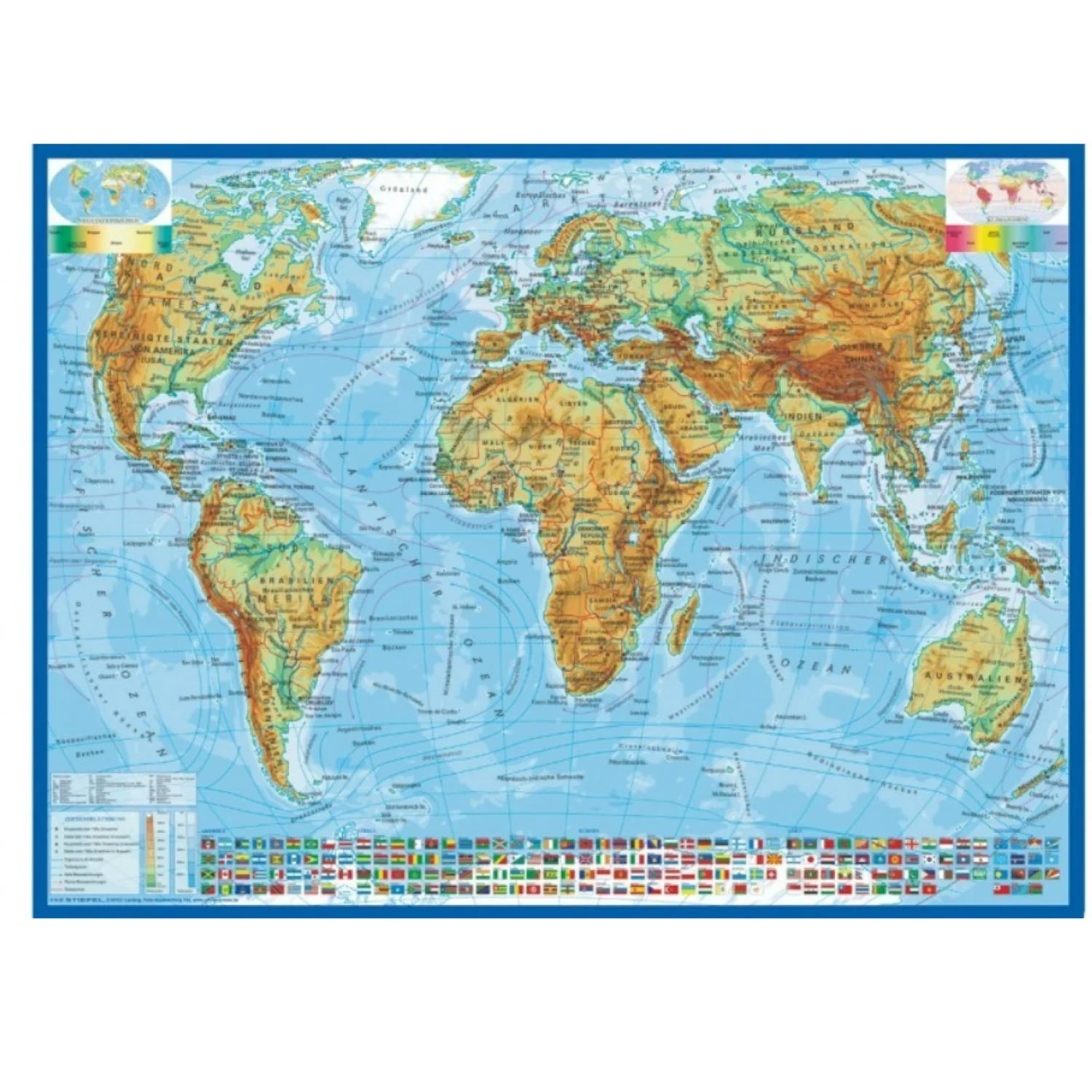 RAVENSBURGER WORLD POLITICAL MAP 300PC PUZZLE - Image 2