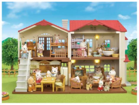 SYLVANIAN FAMILIES RED ROOF COUNTRY HOME PLAY SET - Image 3
