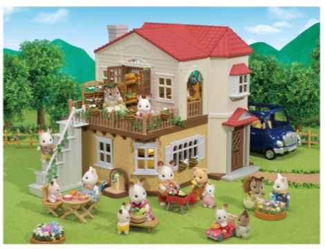 SYLVANIAN FAMILIES RED ROOF COUNTRY HOME PLAY SET - Image 4