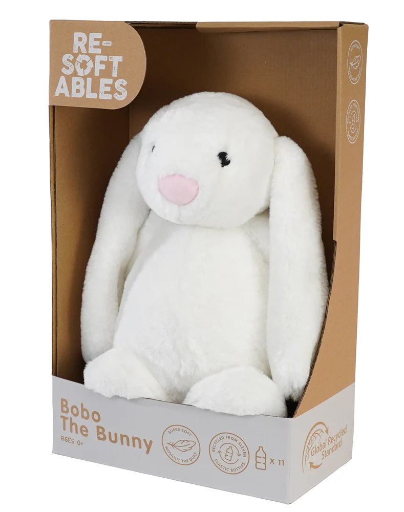 RESOFTABLES MEDIUM RABBIT PLUSH