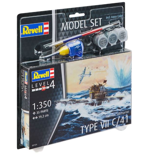 REVELL GERMAN SUBMARINE TYPE VII C/41 1/350 - Image 2