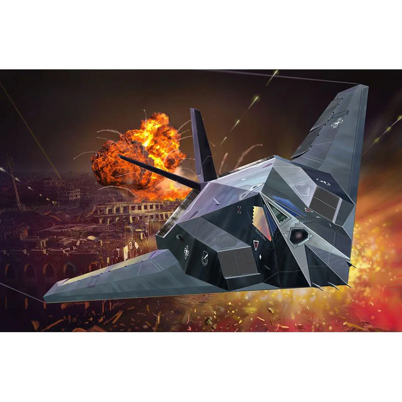 REVELL 1/72 F-117A NIGHTHAWK STEALTH FIGHTER - Image 5