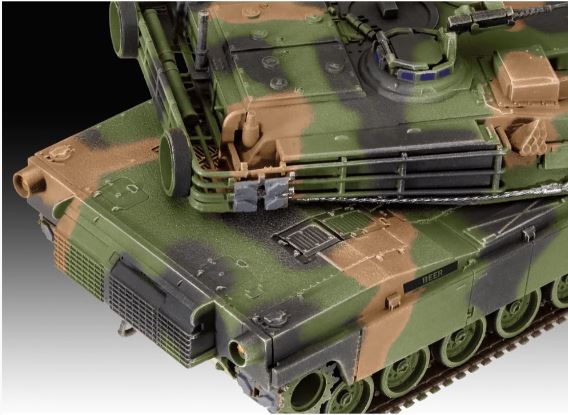 REVELL 1:72 US M1A1 AIM (SA)/M1A2 ABRAMS TANK KIT - Image 4
