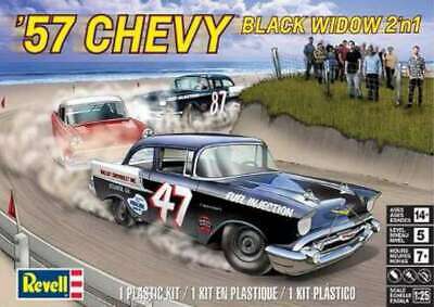 REVELL '57 CHEVY BLACK WIDOW 2 IN 1