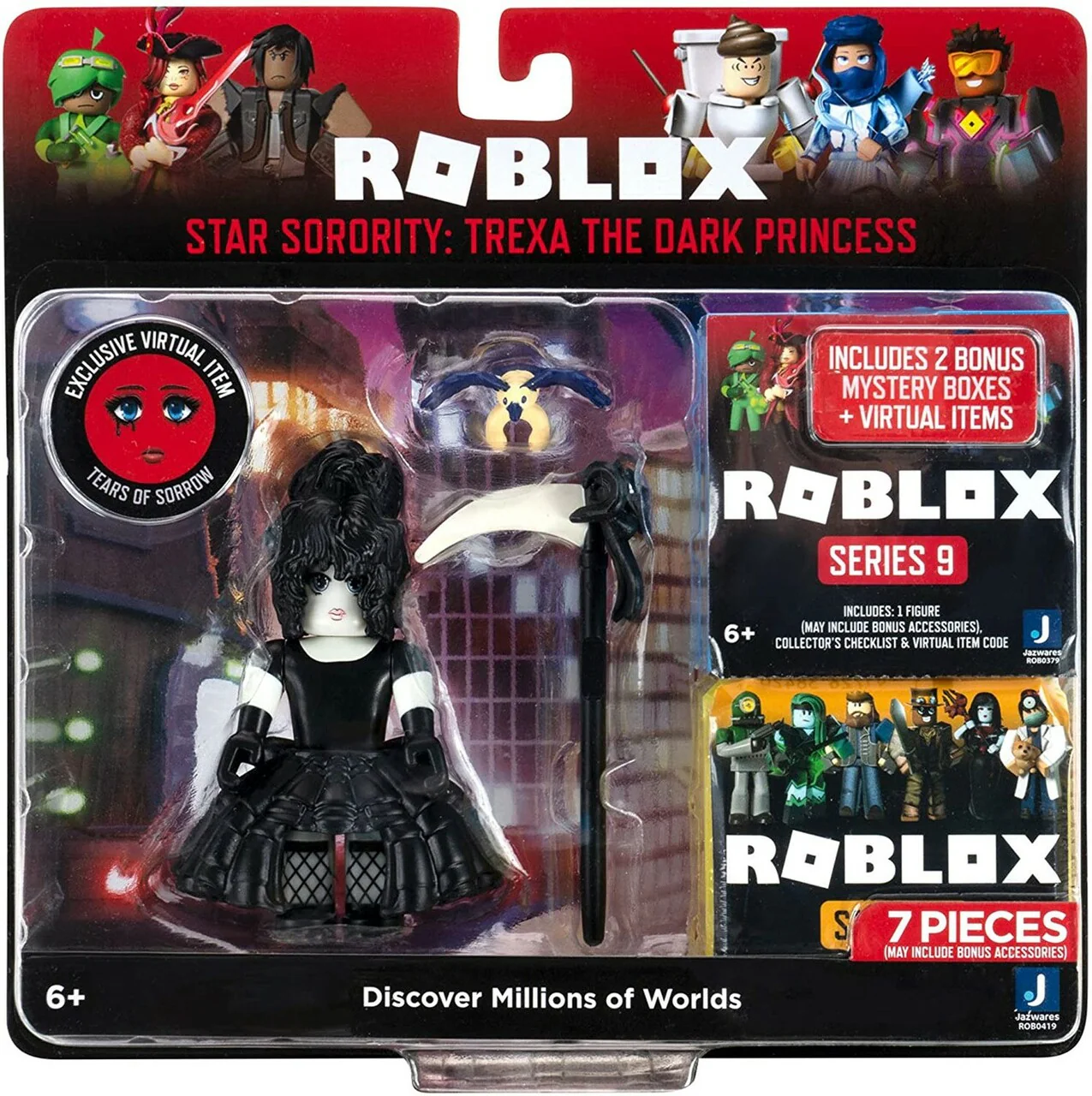 ROBLOX - CORE FIGURE PACK - STAR SORORITY: TREXA THE DARK PRINCESS