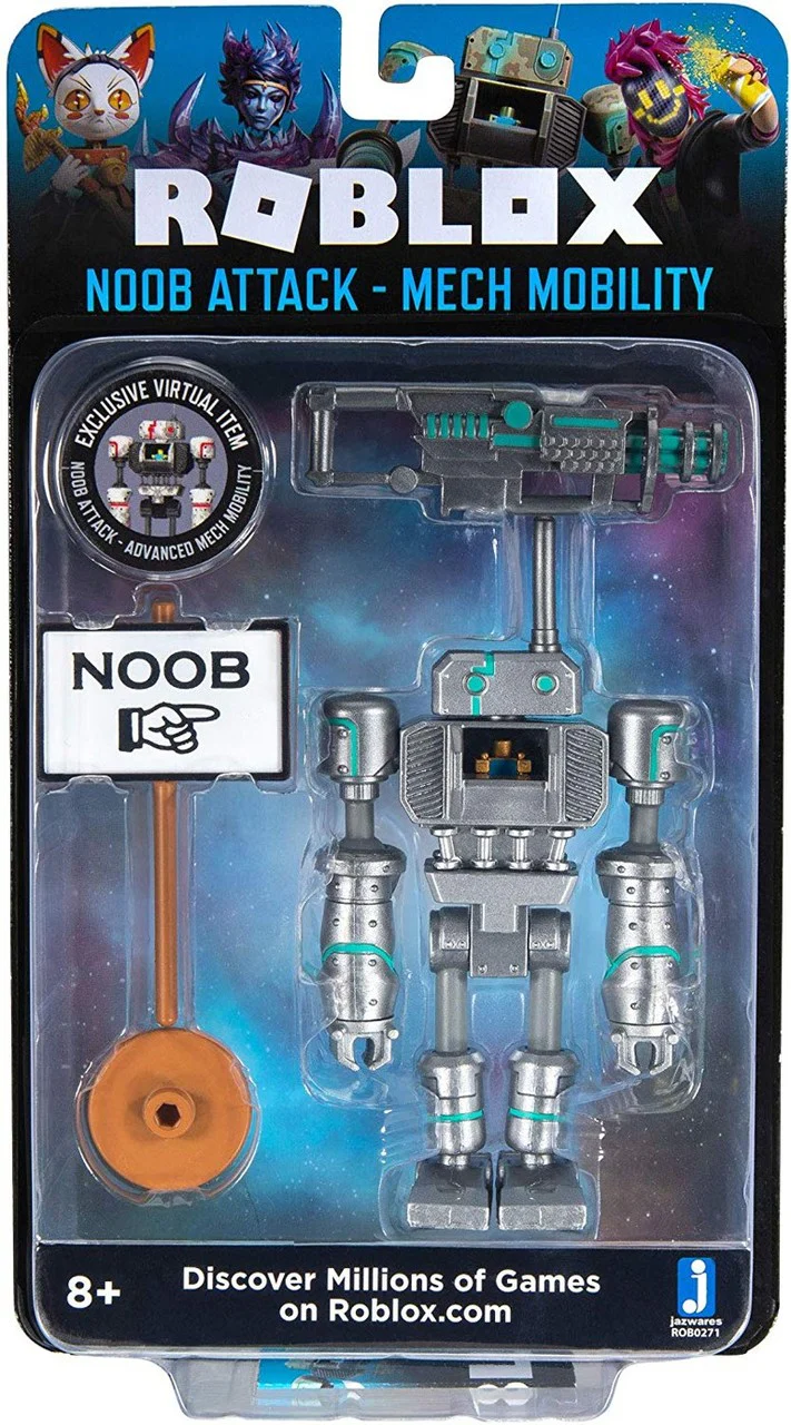 ROBLOX  - IMAGINATION FIGURE - NOOB ATTACK - MECH MOBILITY - Image 2