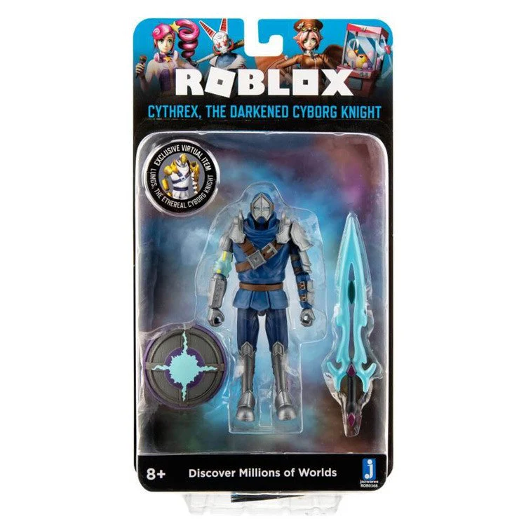 ROBLOX - IMAGINATION FIGURE PACK - CYTHREX, THE DARKENED CYBORG KNIGHT