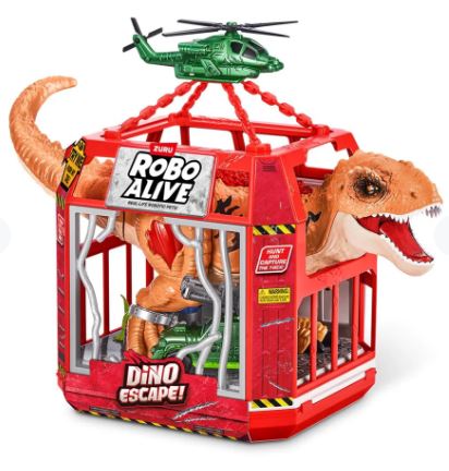 ROBO ALIVE DINO ESCAPE! 17 PC PLAYSET