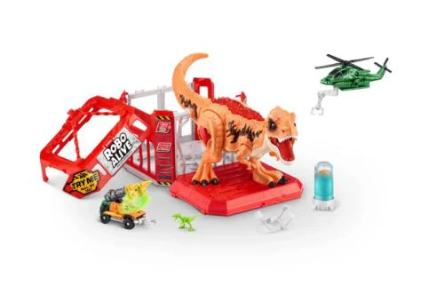 ROBO ALIVE DINO ESCAPE! 17 PC PLAYSET - Image 3