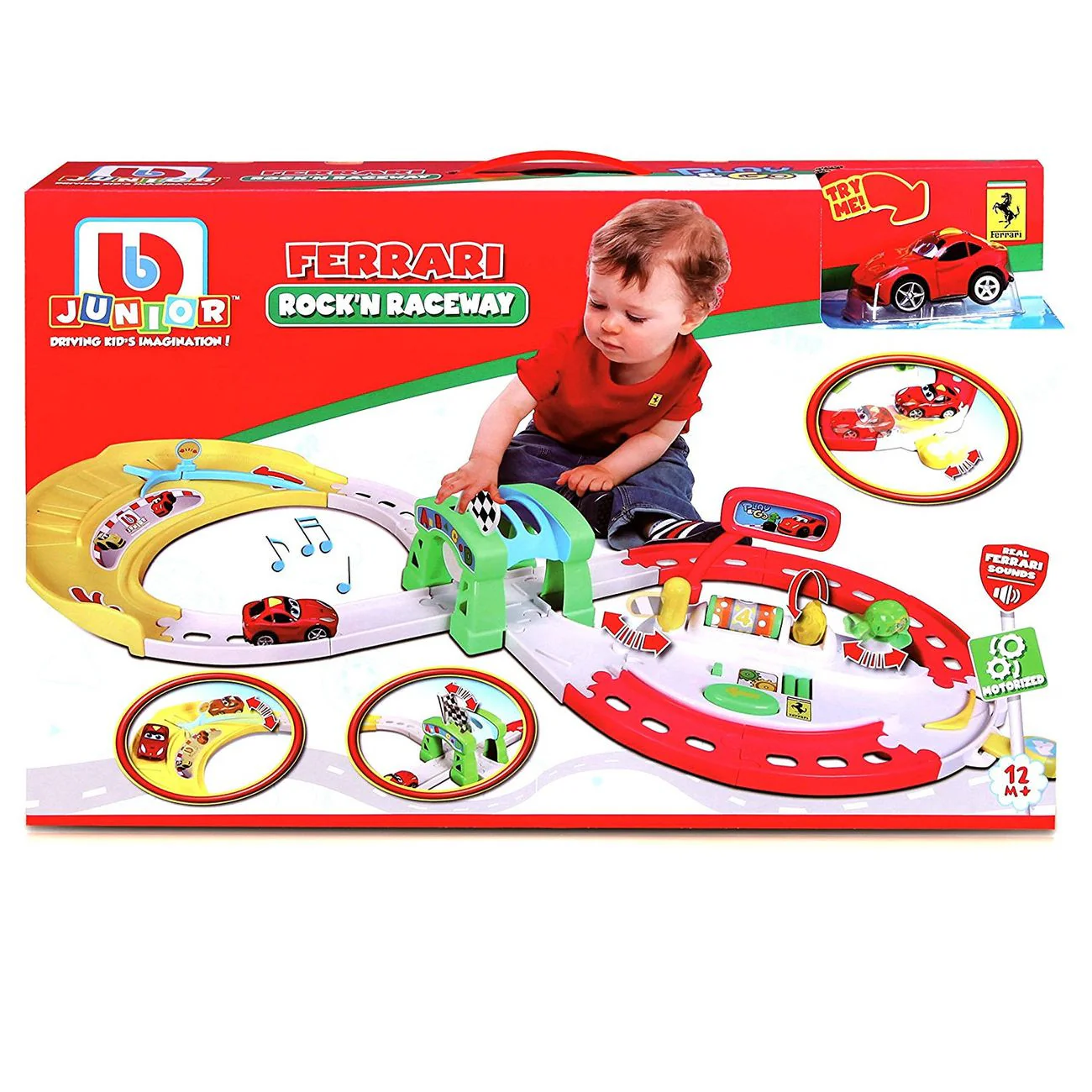 BURAGO ROCK N RACEWAY & ADVENTURE TRAIL ASSORTED