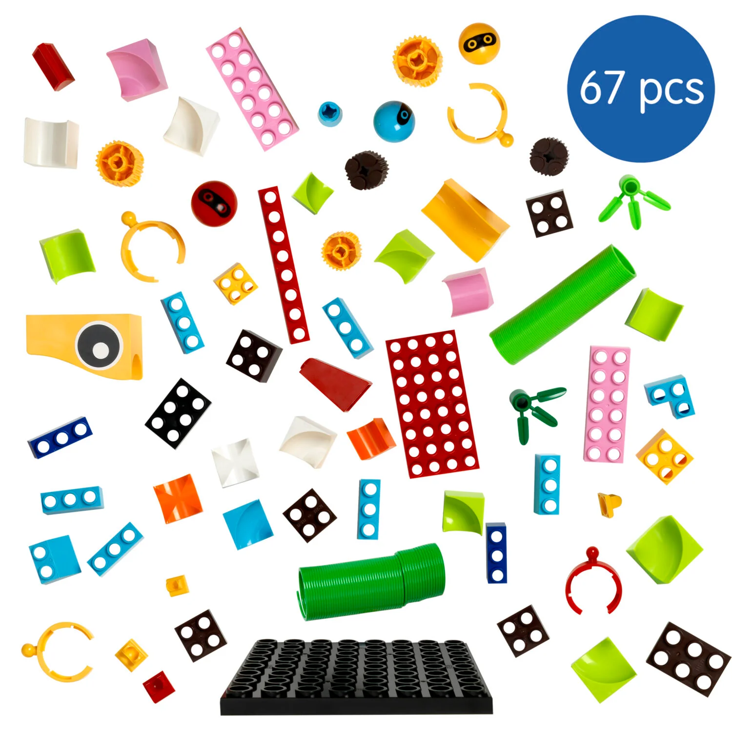 PETERKIN ROLL-A-BLOX GIRAFFE PLAYSET 67PC - Image 3