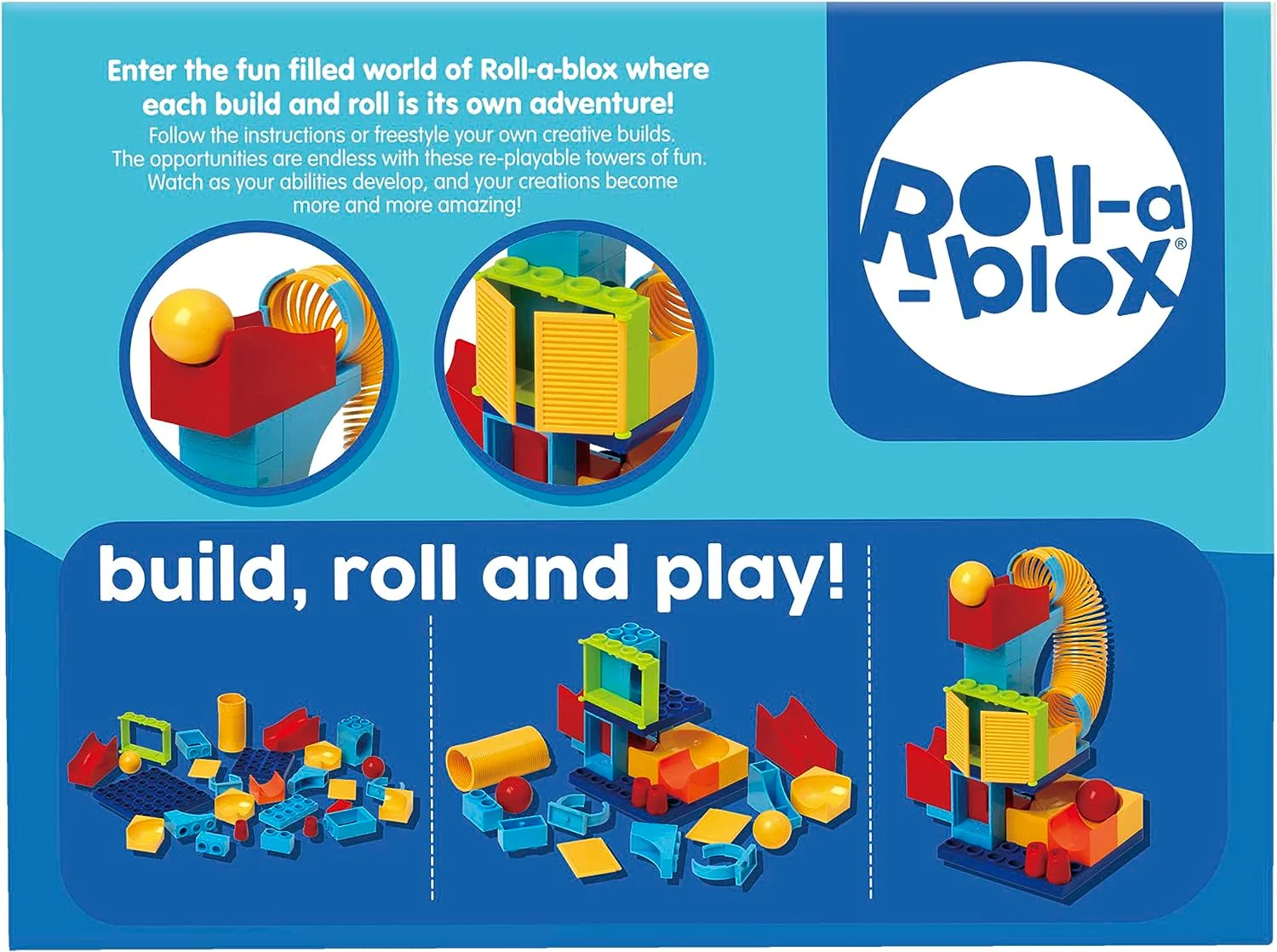 PETERKIN ROLL-A-BLOX KAI MINI PLAYSET 30PC - Image 4