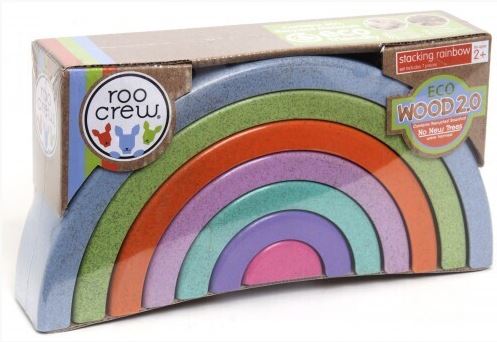 ROO CREW - STACKABLE ECO WOOD RAINBOW