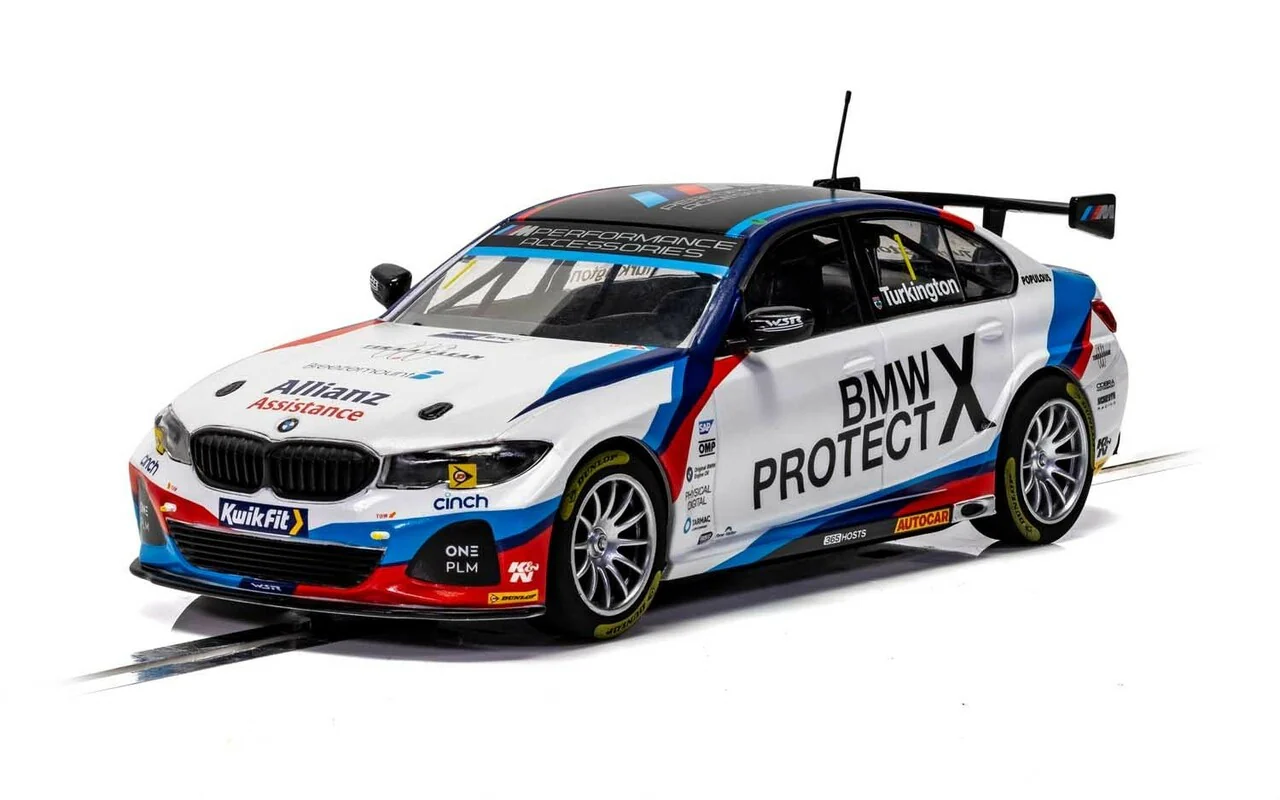 SCALEXTRIC C4188 BMW 330I M-SPORT BTCC 2019 COLIN TURKINGTON SLOT CAR