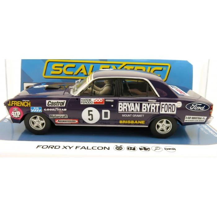 SCALEXTRIC FORD XY FALCON 1972 BATHURST SLOT CAR - Image 3