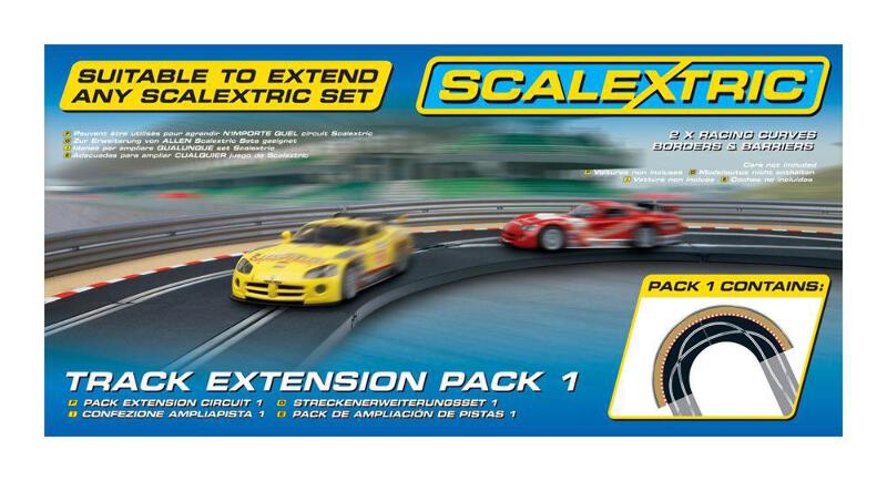 SCALEXTRIC SLOT CAR TRACK EXTENSION PACK 1