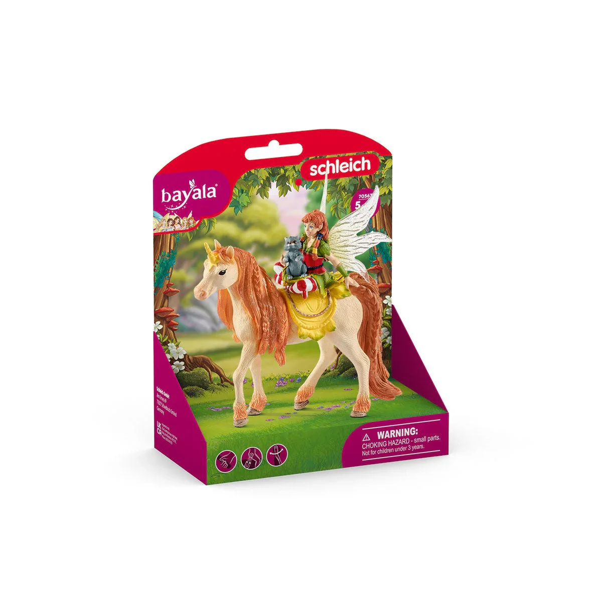 SCHLEICH - BAYALA - FAIRY MARWEEN WITH GLITTER UNICORN - Image 2