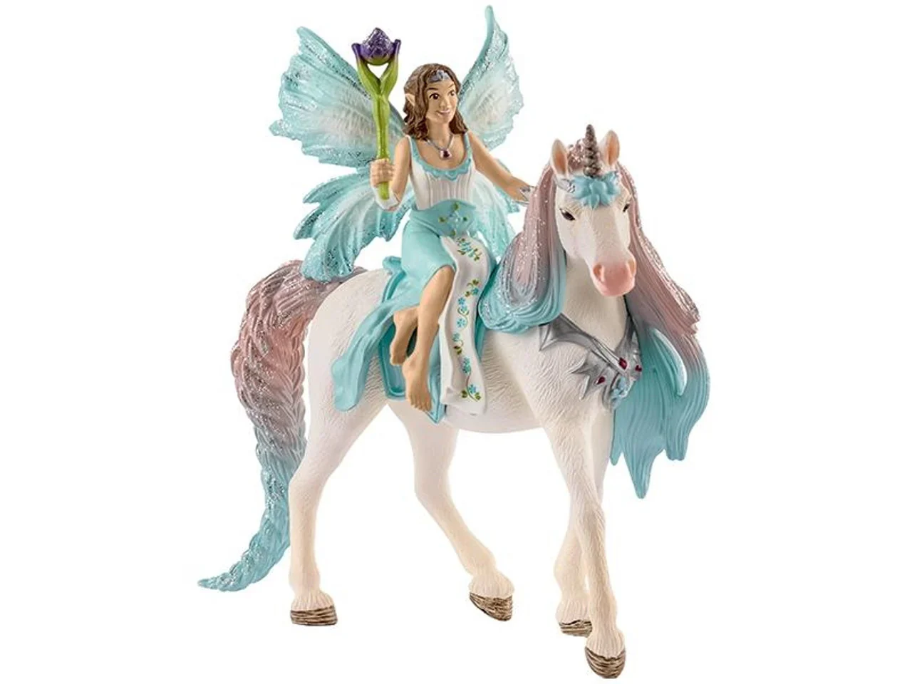 SCHLEICH - BAYALA FAIRY EYELA WITH PRINCESS UNICORN - Image 2