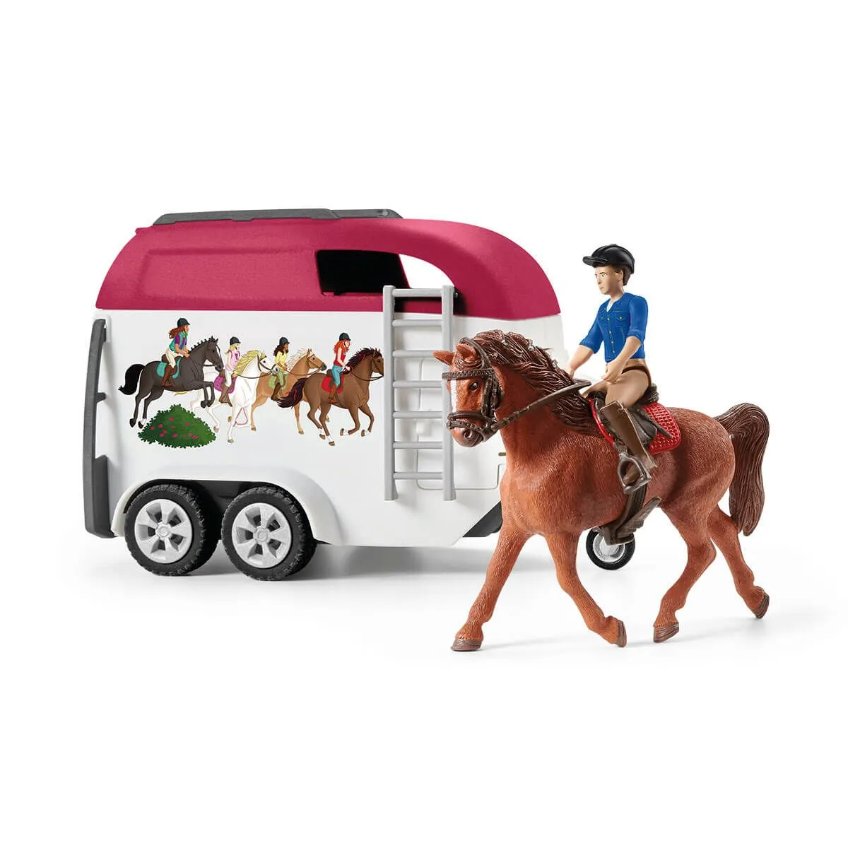 SCHLEICH - HORSE ADVENTURES WITH CAR AND TRAILER - Image 4