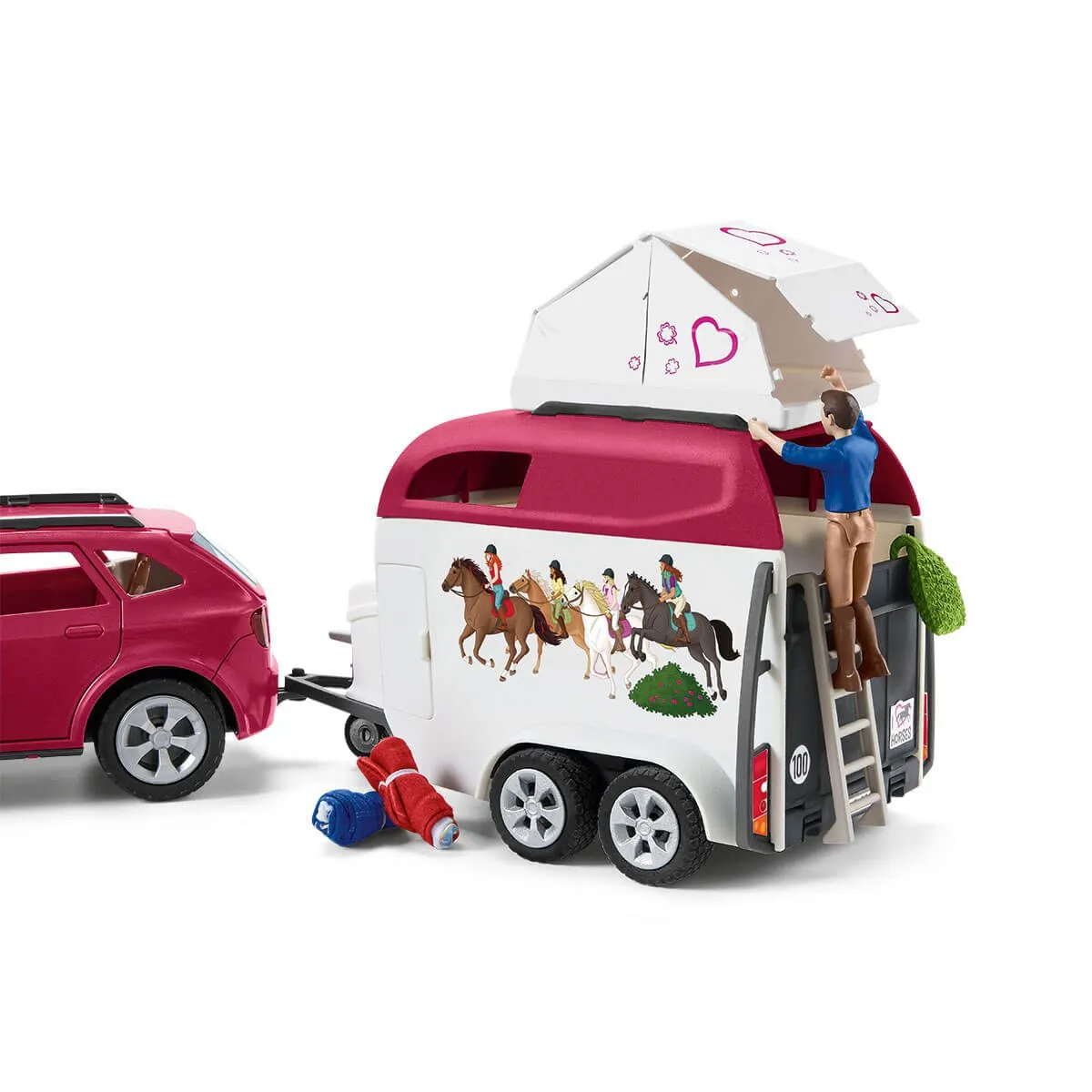 SCHLEICH - HORSE ADVENTURES WITH CAR AND TRAILER - Image 8
