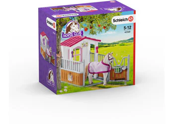 SCHLEICH HORSE STALL WITH LUISTANO MARE