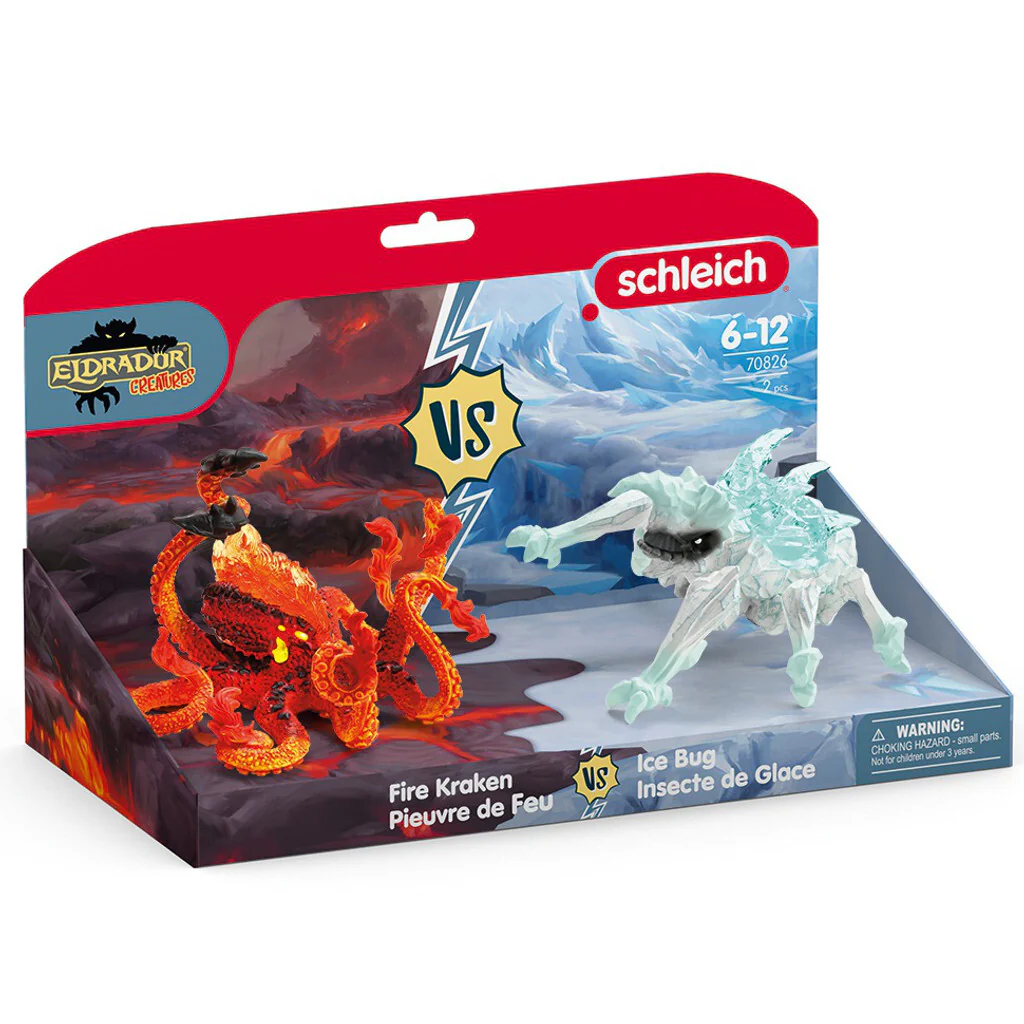 SCHLEICH - ICE BUG VS FIRE KRAKEN