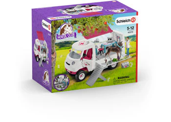 SCHLEICH - MOBILE VET WITH HANOVERIAN FOAL